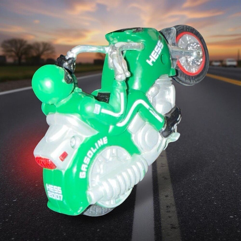 HESS Motorcycle and Rider Collectable Toy A30 - Picture 9 of 10